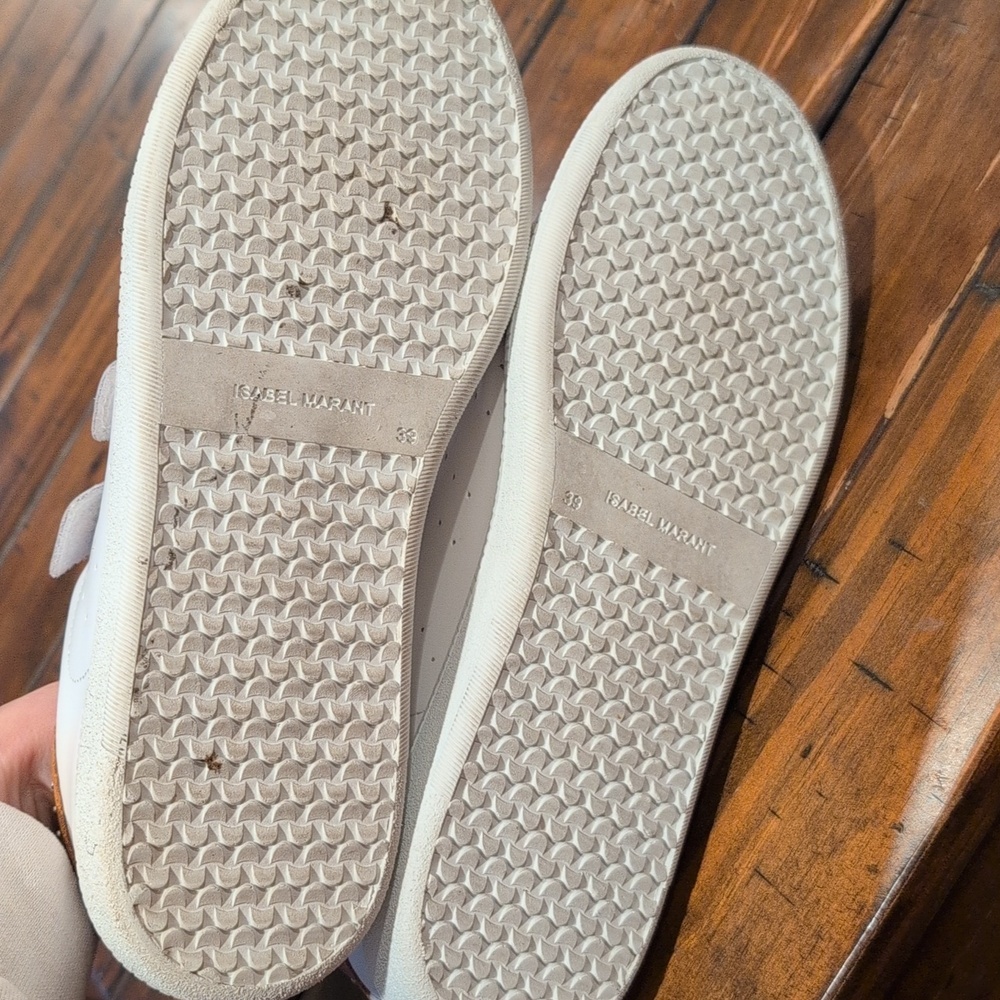 Isabel Marant Beth Sneakers Three Strap Velcro 39 - Picture 15 of 16